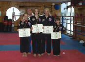 Pierce Family New Black Belts