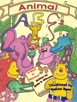 Animal ABCs - A coloring Book of whimsical poetry for Children by Eddie Wilcoxen